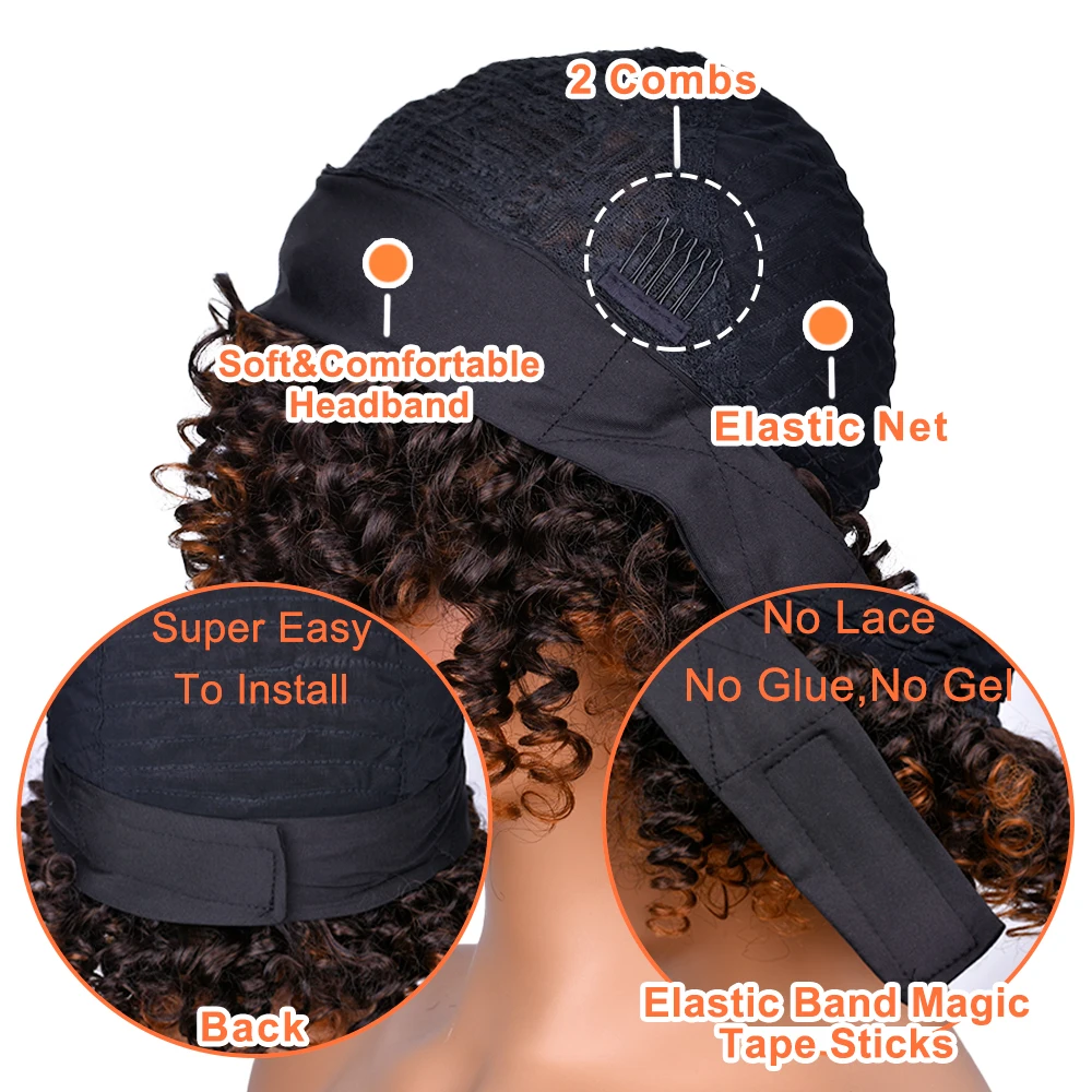 Afro Kinky Curly Headband Wig Short Hair Wigs For Black Women Ombre Natural Glueless Synthetic Heat Resistant Hair Annivia
Afro Kinky Curly Headband Wig Short Hair Wigs For Black Women Ombre Natural Glueless Synthetic Heat Resistant Hair Annivia