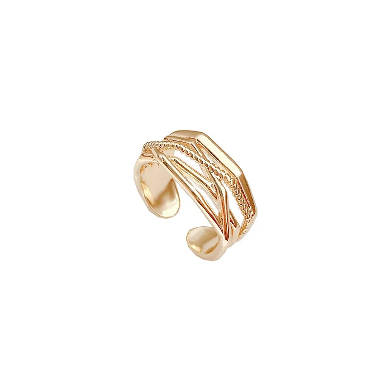 Jewelry Gift High-quality Layer Cross Women's Fashion Luxury Design Opening Rings for Women Girls
Jewelry Gift High-quality Layer Cross Women's Fashion Luxury Design Opening Rings for Women Girls