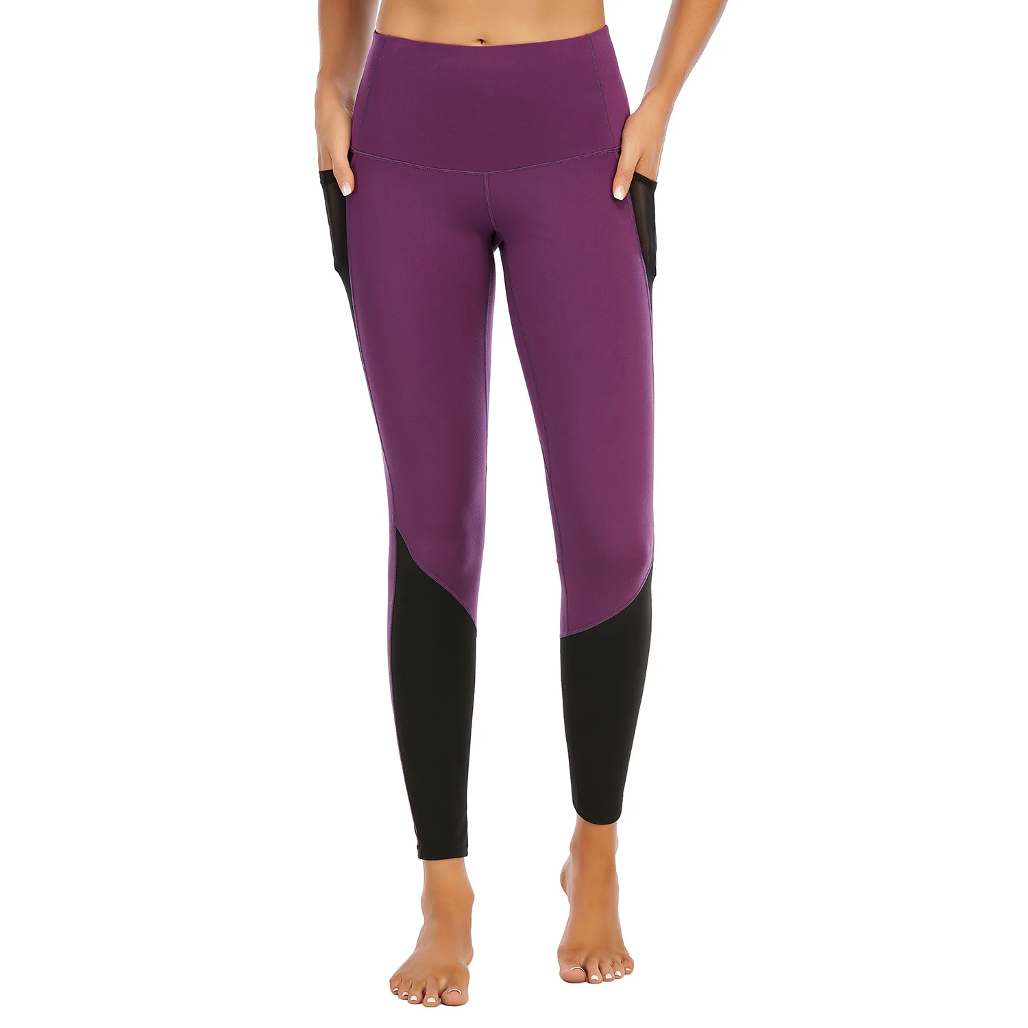 Outdoor Women Clothes Color Stitching High Waist Yoga Pants Fitness Leggings Hip Lifting High Stretch Quick-Drying Sport Pants
Outdoor Women Clothes Color Stitching High Waist Yoga Pants Fitness Leggings Hip Lifting High Stretch Quick-Drying Sport Pants