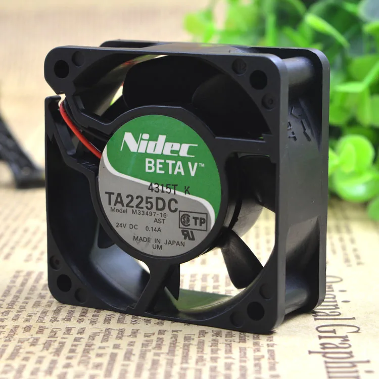 Новый TA225DC M33497-16 24V 0.14A 60*60*25 защиты электродвигателя Вентилятор охлаждения
Новый TA225DC M33497-16 24V 0.14A 60*60*25 защиты электродвигателя Вентилятор охлаждения