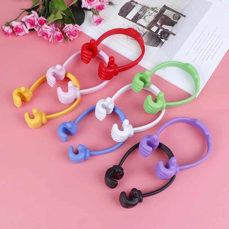 Universal Adjustable Plastic Thumbs Modeling Mobile Phone Holder High Quality Fashion Personality Phone Stand Bracket Holder
Universal Adjustable Plastic Thumbs Modeling Mobile Phone Holder High Quality Fashion Personality Phone Stand Bracket Holder