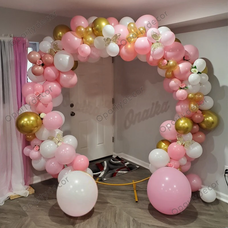 132Pcs Baby Shower Girl Birthday Party Balloon Garland Decoration Macaron Pink White Gold Love Foil Balloons Wedding Decorations
132Pcs Baby Shower Girl Birthday Party Balloon Garland Decoration Macaron Pink White Gold Love Foil Balloons Wedding Decorations