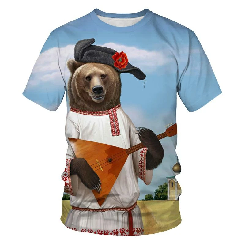 Summer Brand Russia T-shirt Bear Shirts War Tshirt Military Clothes Gun Tees Tops Men 3d T shirt Cool Tee Oversized t-shirt
Summer Brand Russia T-shirt Bear Shirts War Tshirt Military Clothes Gun Tees Tops Men 3d T shirt Cool Tee Oversized t-shirt