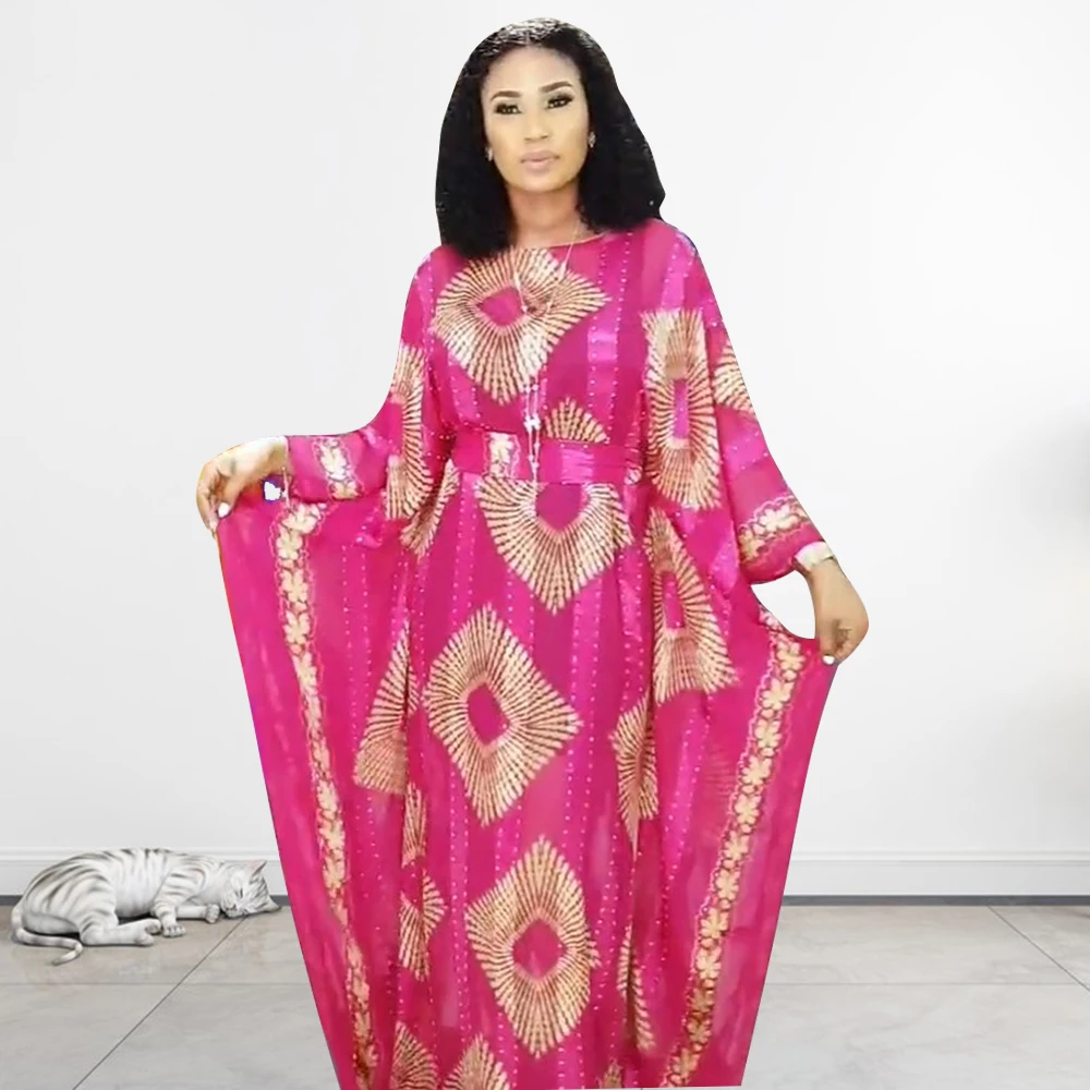African Design Loose Robe Abaya Dubai Quadrilateral Pattern Printing Muslim Dress Lady Party European Clothes American Clothing
African Design Loose Robe Abaya Dubai Quadrilateral Pattern Printing Muslim Dress Lady Party European Clothes American Clothing
