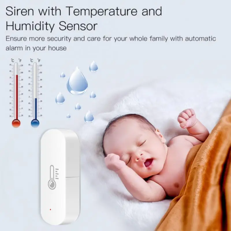 Tuya ZigBee3.0 Smart Temperature Humidity Sensor, Wireless Thermometer and Hygrometer work With Alexa Google Home
Tuya ZigBee3.0 Smart Temperature Humidity Sensor, Wireless Thermometer and Hygrometer work With Alexa Google Home