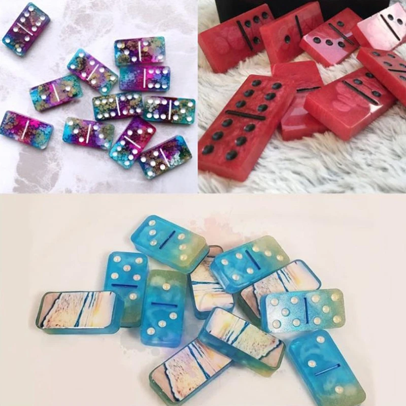 2Pcs Runes Resin Molds Domino Divination Epoxy Resin Molds Silicone Domino Game Molds diy Silicone Mold Art Craft Tools
2Pcs Runes Resin Molds Domino Divination Epoxy Resin Molds Silicone Domino Game Molds diy Silicone Mold Art Craft Tools
