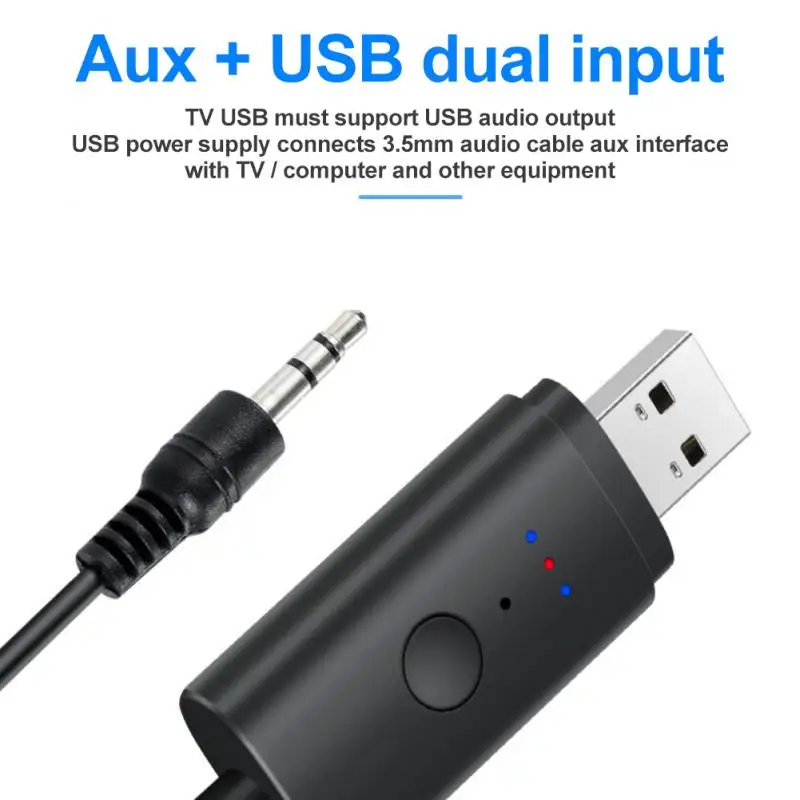 USB Bluetooth-совместимый адаптер приемника и передатчика 5 2 поддерживает передачу
