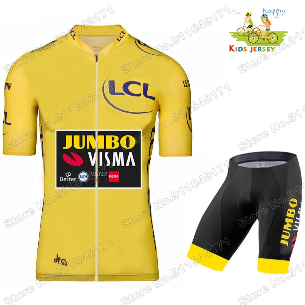 2021 Kids Jumbo Visma Team Cycling Jersey Set Boys Girls Cycling Clothing Children Road Bike Suit MTB Maillot Culotte
2021 Kids Jumbo Visma Team Cycling Jersey Set Boys Girls Cycling Clothing Children Road Bike Suit MTB Maillot Culotte