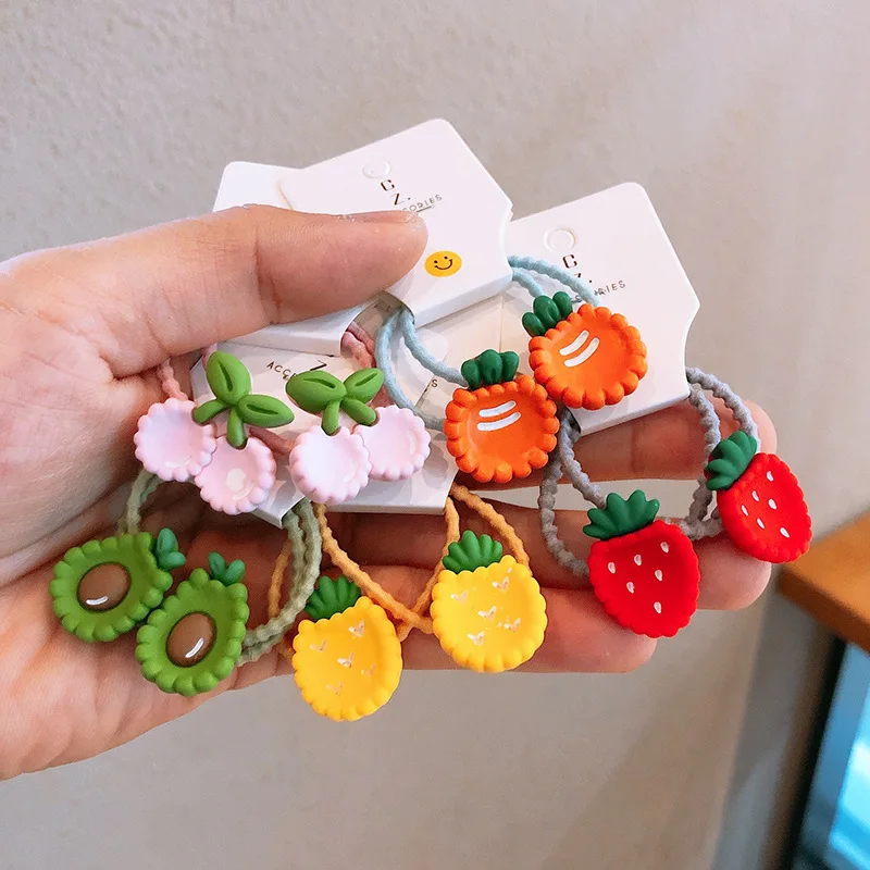 2PCS New Fruit Pineapple Avocado Princess Headwear Kids Elastic Hair Bands Children Ropes Cute Girls Accessories Baby Headdress
2PCS New Fruit Pineapple Avocado Princess Headwear Kids Elastic Hair Bands Children Ropes Cute Girls Accessories Baby Headdress
