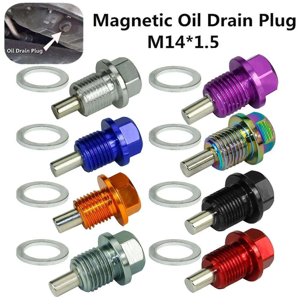 Car Modified Parts Magnetic Oil Pan Screw Oil Drain Plug Aluminum Alloy Oil Drain Bolt M14*1.5 Red Black Blue For Car Auto
Car Modified Parts Magnetic Oil Pan Screw Oil Drain Plug Aluminum Alloy Oil Drain Bolt M14*1.5 Red Black Blue For Car Auto