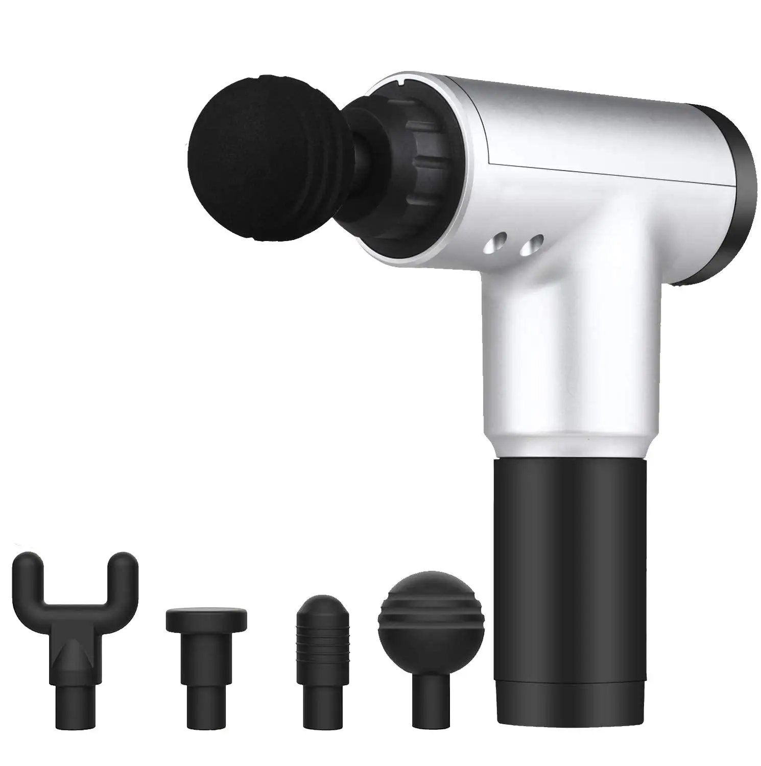 Massage Gun Muscle Relaxation Vibration Massager Fitness exercise Noise Reduction Design Fascial Gun With 4 Heads For men women
Massage Gun Muscle Relaxation Vibration Massager Fitness exercise Noise Reduction Design Fascial Gun With 4 Heads For men women