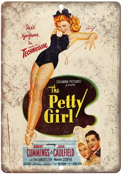 the Petty Girl Technicolor Retro tin sign nostalgic ornament metal poster garage art deco bar cafe shop
the Petty Girl Technicolor Retro tin sign nostalgic ornament metal poster garage art deco bar cafe shop