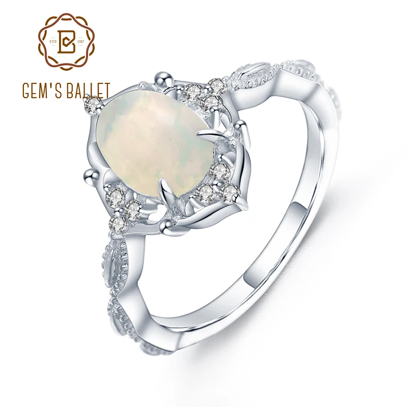 Женское кольцо с опалом GEM'S BALLET, винтажные обручальные кольца из настоящего серебра 925 пробы с натуральным африканским опалом, ювелирные укр...
Женское кольцо с опалом GEM'S BALLET, винтажные обручальные кольца из настоящего серебра 925 пробы с натуральным африканским опалом, ювелирные укр...