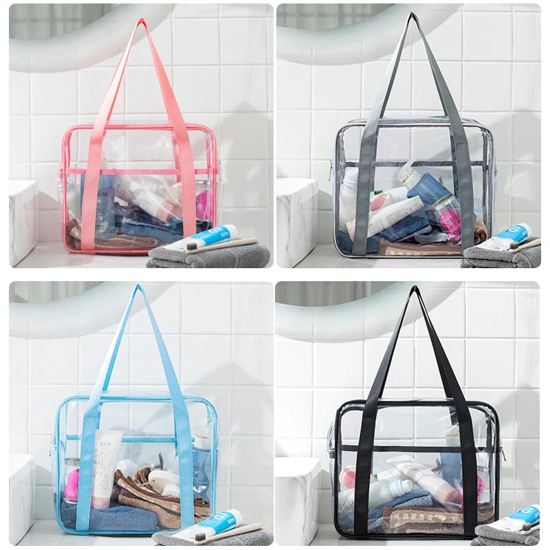 Travel PVC Cosmetic Bags Women Transparent Zipper Makeup Bags Organizer Bath Wash Make Up Toiletry Pouch Wash Bags
Travel PVC Cosmetic Bags Women Transparent Zipper Makeup Bags Organizer Bath Wash Make Up Toiletry Pouch Wash Bags