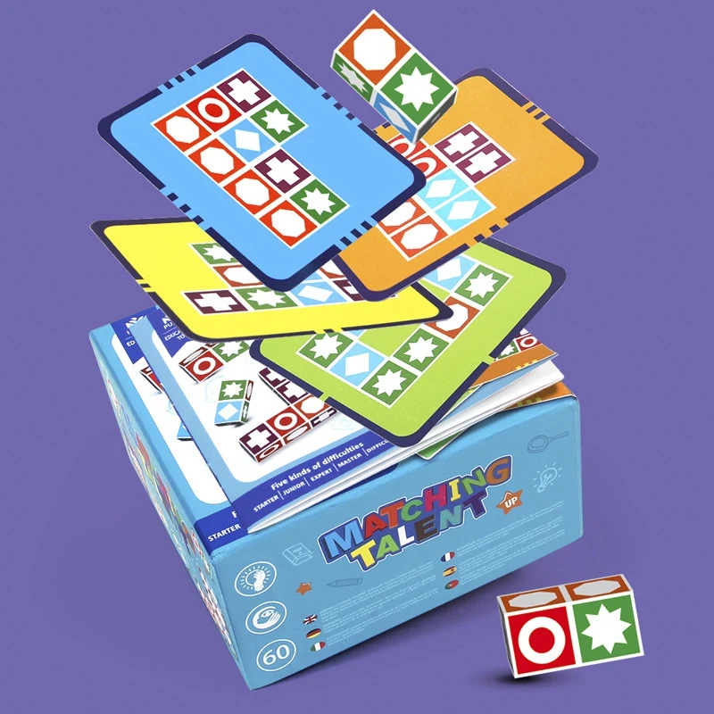 Children's Puzzle Game Match Talent Kindergarten Preschool Early Education Card Enlightenment Educational Toys for Kids
Children's Puzzle Game Match Talent Kindergarten Preschool Early Education Card Enlightenment Educational Toys for Kids