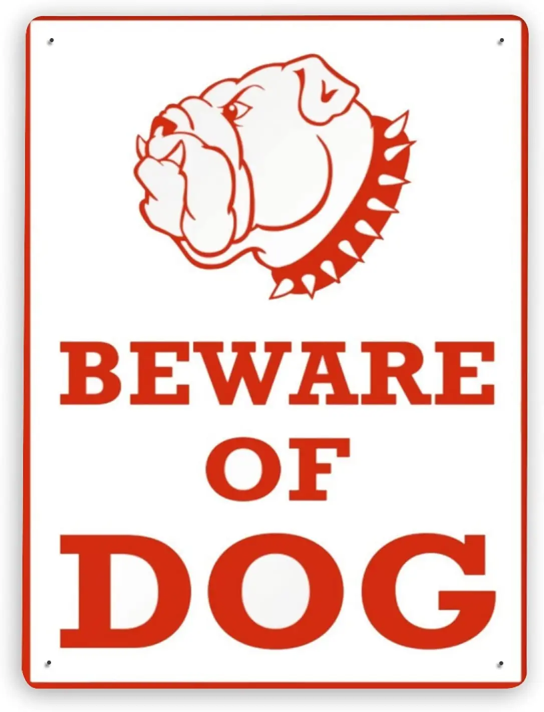 1595 Warning Sign,Guard Dog Sign,Tin Aluminum Metal Decor Painting Traffic Warning Sign 8x12 Inch
1595 Warning Sign,Guard Dog Sign,Tin Aluminum Metal Decor Painting Traffic Warning Sign 8x12 Inch