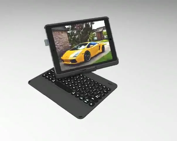 Camoro Wireless BT iPad Keyboard Case 360 Rotatable with Pencil Holder Keyboard Protective Covers
Camoro Wireless BT iPad Keyboard Case 360 Rotatable with Pencil Holder Keyboard Protective Covers