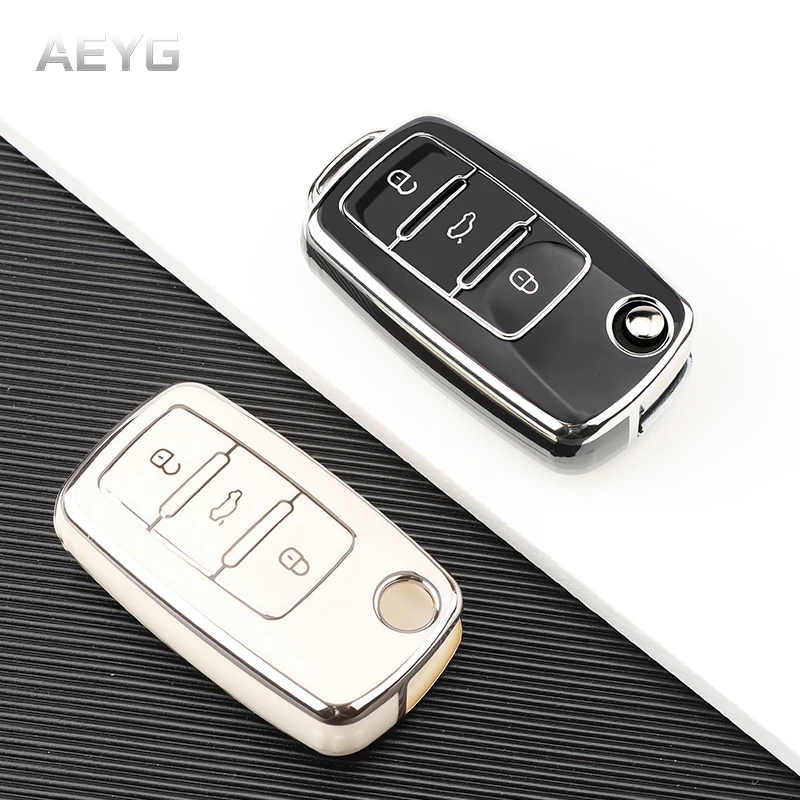 TPU Car Key Case Cover For VW Volkswagen Polo Bora Tiguan Passat B5 B6 B7 B8 Golf 4 5 6 MK6 Jetta Lavida For Skoda Octavia A5 A7
TPU Car Key Case Cover For VW Volkswagen Polo Bora Tiguan Passat B5 B6 B7 B8 Golf 4 5 6 MK6 Jetta Lavida For Skoda Octavia A5 A7