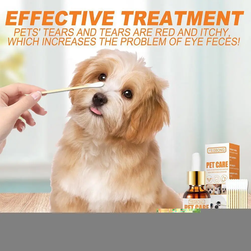 50ml Pets Care Eye Cleaning Drops Pet Eye Stain Remover For White Fur Dog And Tears Stain Removing Treatment Pet Suppli V3q3
50ml Pets Care Eye Cleaning Drops Pet Eye Stain Remover For White Fur Dog And Tears Stain Removing Treatment Pet Suppli V3q3