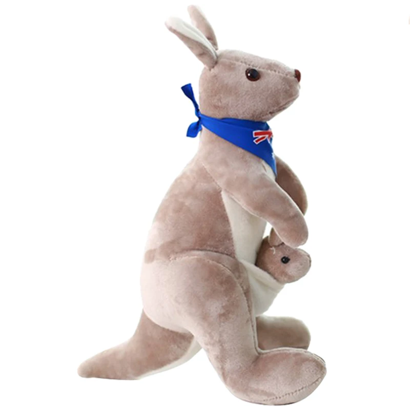 Sweet Kangaroo Stuffed Animal Soft Plush Doll Toys For Baby Kids (Blue) | Игрушки и хобби