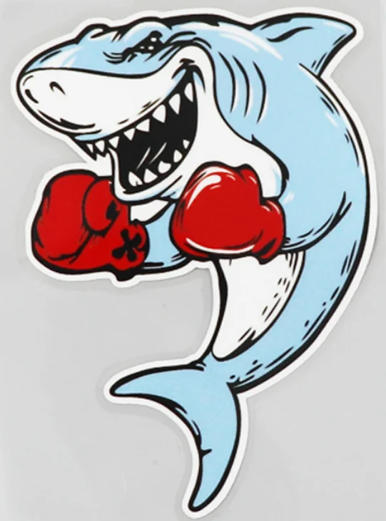 Personalized Shark Boxing Car Sticker Accessories Car Styling Decal Vinyl Car Window Cover Scratches Waterproof PVC 15cmx10cm
Personalized Shark Boxing Car Sticker Accessories Car Styling Decal Vinyl Car Window Cover Scratches Waterproof PVC 15cmx10cm