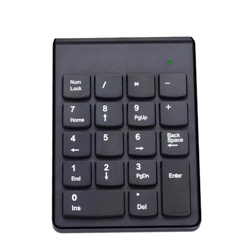 Беспроводная 2 4G мини-usb 18 клавишная цифровая клавиатура для ноутбука Цифровая