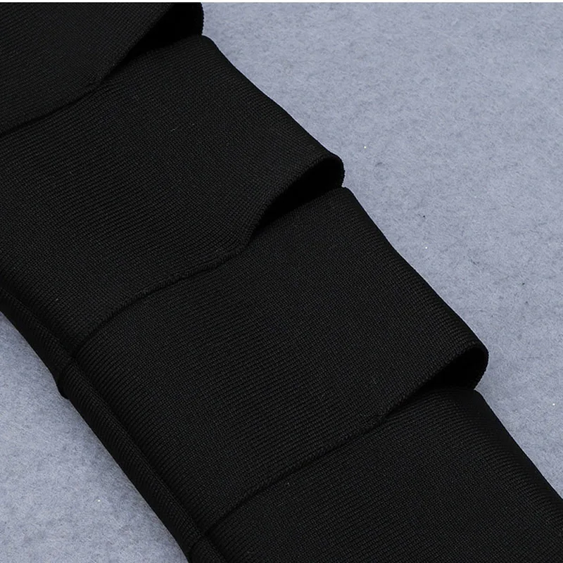 Winter Casual Hollow Out Bandage Dress Long Sleeve Turleneck Black Club Celebrity Party Dress Vestidos
Winter Casual Hollow Out Bandage Dress Long Sleeve Turleneck Black Club Celebrity Party Dress Vestidos