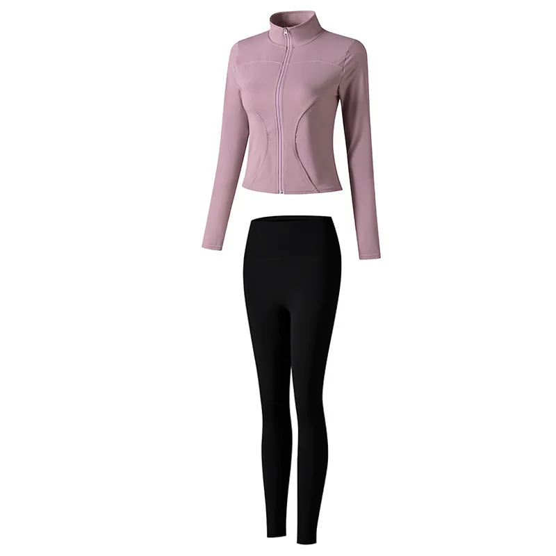 Yoga clothes women's suits running sports sweatshirts women's long-sleeved high-waist hip-lifting yoga pants two-piece suit
Yoga clothes women's suits running sports sweatshirts women's long-sleeved high-waist hip-lifting yoga pants two-piece suit