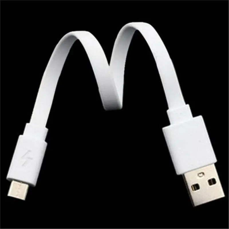 Hot sale 2pcs 20CM Short Micro USB Charger Cable Cords Portable Power Bank Flat cable for Android phone only charge
Hot sale 2pcs 20CM Short Micro USB Charger Cable Cords Portable Power Bank Flat cable for Android phone only charge