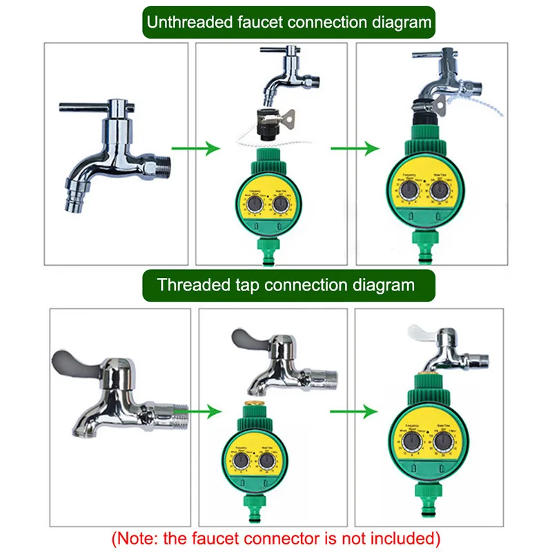 Automatic Garden Watering Timer Outdoor Home Garden Ball Valve Controller Electronic Water Timers For Garden Irrigation System
Automatic Garden Watering Timer Outdoor Home Garden Ball Valve Controller Electronic Water Timers For Garden Irrigation System