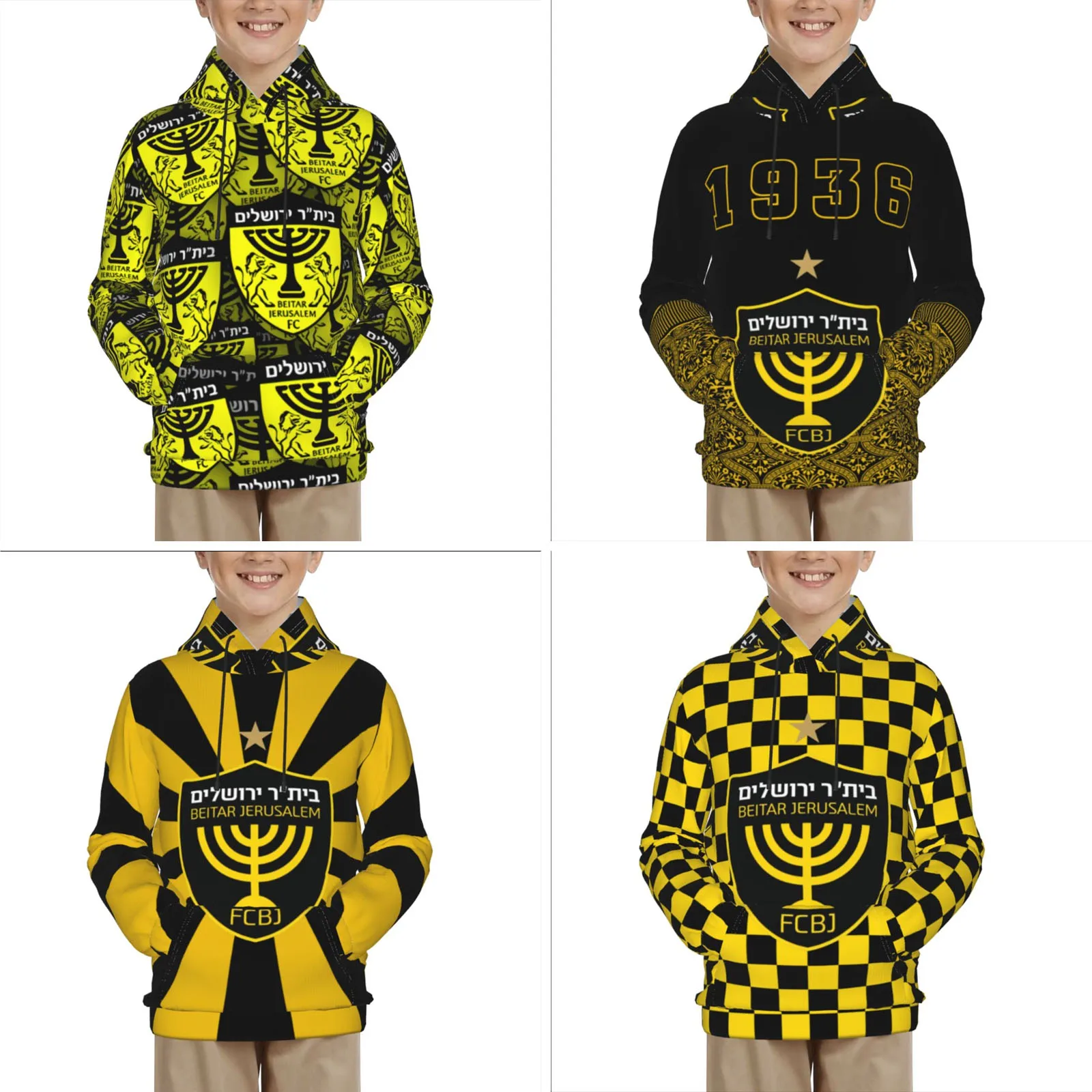 Israel Beitar Jerusalem Kids Pullover Hoodie Hooded Youth Sweatshirt Soft Pullover Fleece Warm Fuzzy Casual Clothes on Hoody
Israel Beitar Jerusalem Kids Pullover Hoodie Hooded Youth Sweatshirt Soft Pullover Fleece Warm Fuzzy Casual Clothes on Hoody