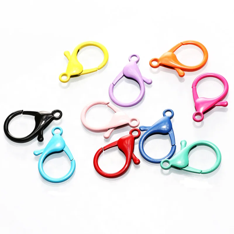10Pcs/Lot 11 Colors Mixed Metal Lobster Clasp Hook End Connector for Necklace Bracelets Chain Accessories DIY Jewelry Findings
10Pcs/Lot 11 Colors Mixed Metal Lobster Clasp Hook End Connector for Necklace Bracelets Chain Accessories DIY Jewelry Findings