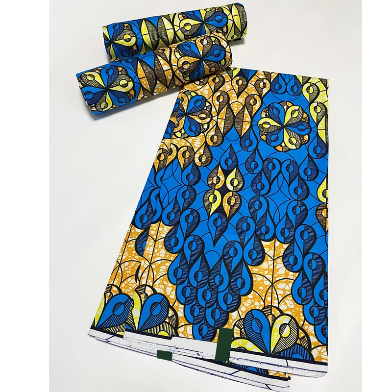 New African Wax Print Fabric 6yard/lot Wholesale Hot Sale African Wax Prints Fabric 100% Cotton Printed African Fabric For Dress
New African Wax Print Fabric 6yard/lot Wholesale Hot Sale African Wax Prints Fabric 100% Cotton Printed African Fabric For Dress