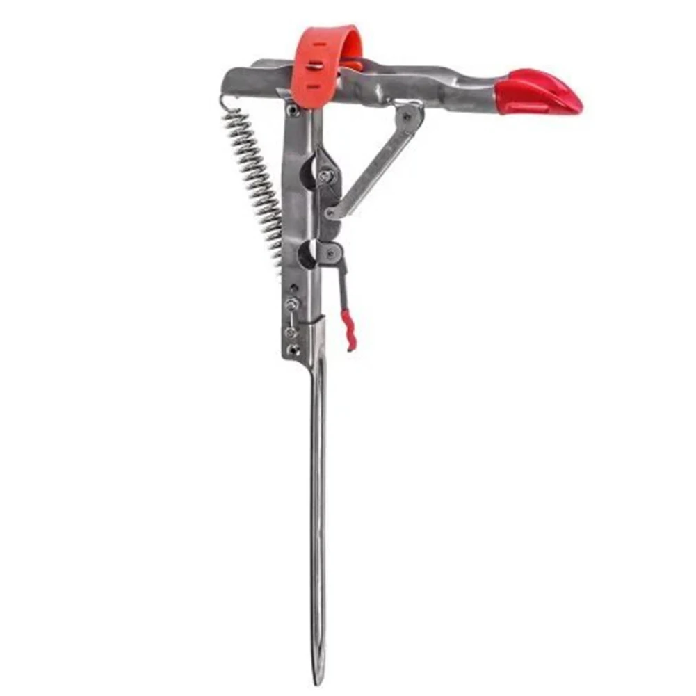 Automatic Stainless Steel Fishing Rod Holder with Durable Tip-up Hook Setter Spring Fishing Tools
Automatic Stainless Steel Fishing Rod Holder with Durable Tip-up Hook Setter Spring Fishing Tools