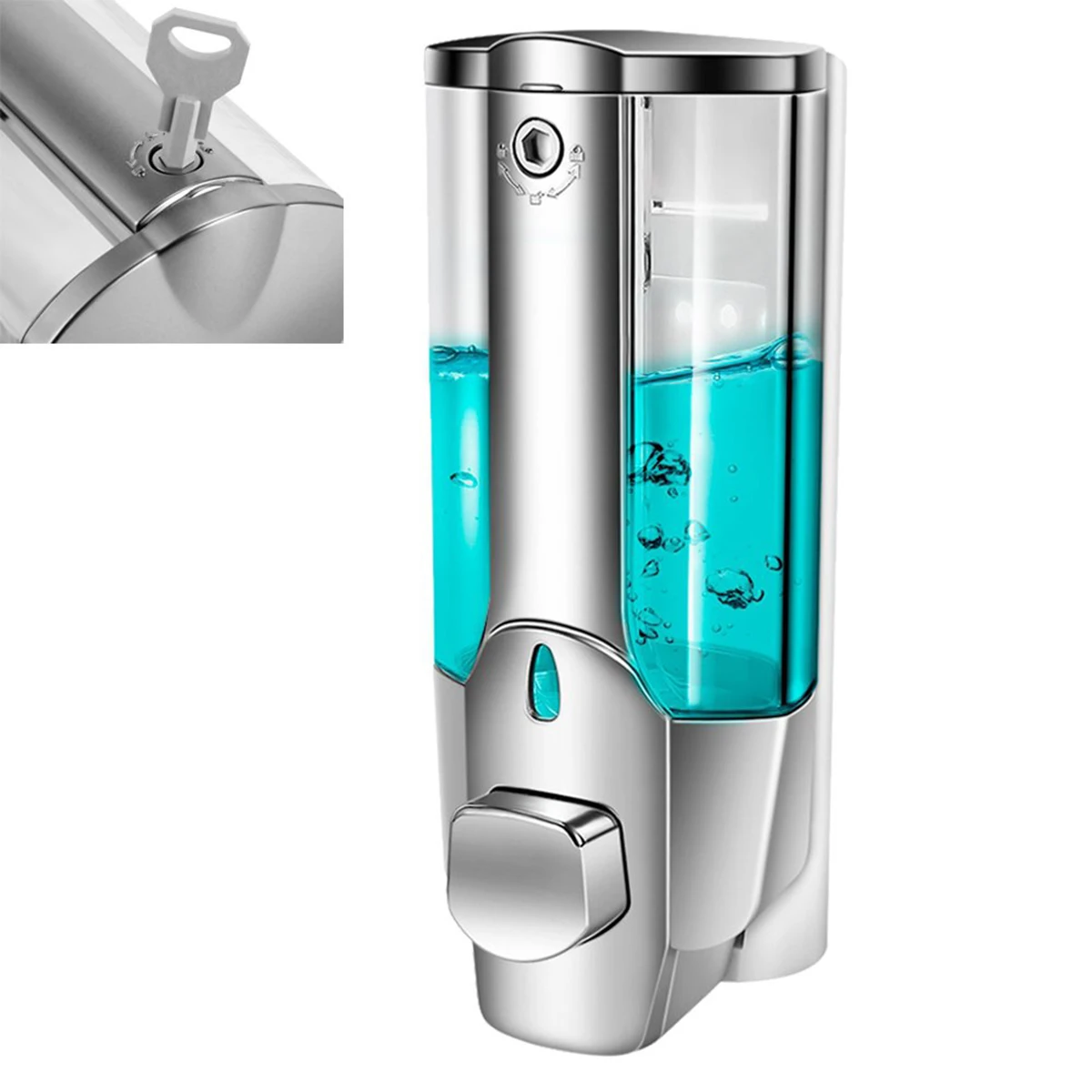 350ml Kitchen Bathroom Wall Mounted Liquid Soap Dispenser Bathroom Hand Sanitizer Dispenser Shower Gel Shampoo Containers
350ml Kitchen Bathroom Wall Mounted Liquid Soap Dispenser Bathroom Hand Sanitizer Dispenser Shower Gel Shampoo Containers