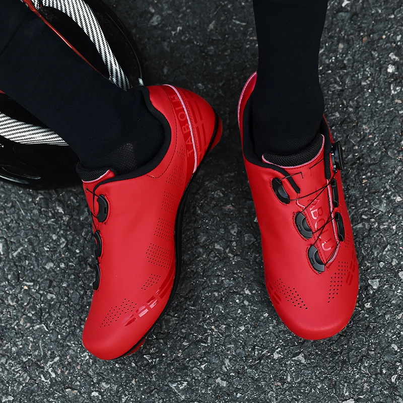 Professional Cycling Shoes Self-locking Road Bike Women Cycling Shoes Competition Training Rotating Buckle MTB Male Cycling Shoe
Professional Cycling Shoes Self-locking Road Bike Women Cycling Shoes Competition Training Rotating Buckle MTB Male Cycling Shoe