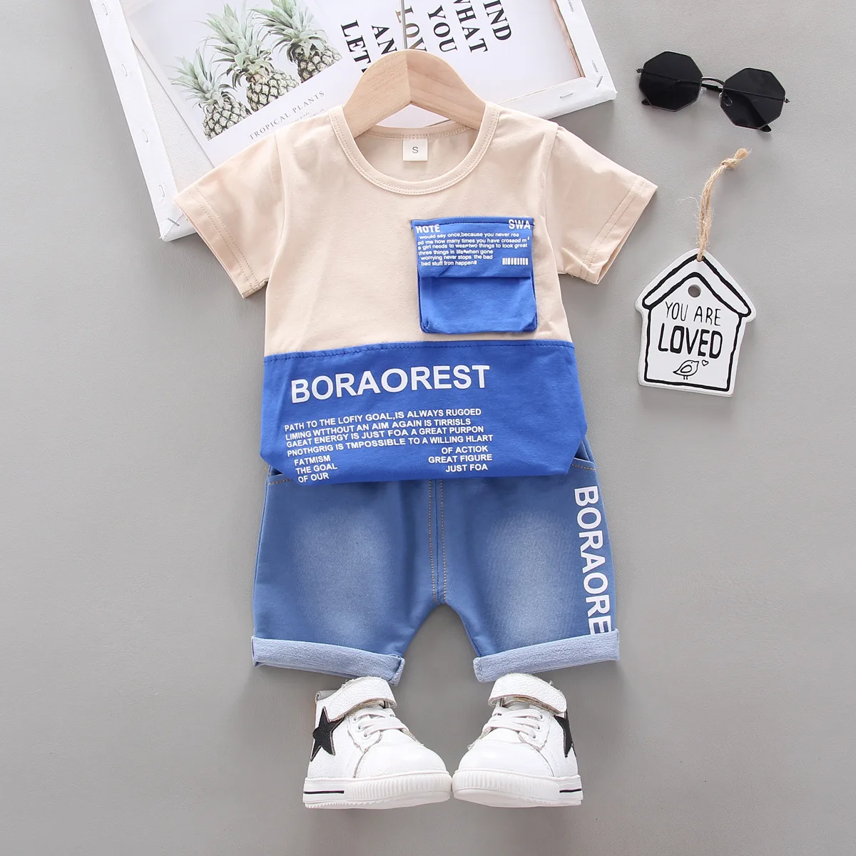 Baby Toddler Clothing Set Infant Baby Boys Clothes Set Cartoon T-shirt Short Sleeve Tops+shorts Set o-neck Summer Outfits
Baby Toddler Clothing Set Infant Baby Boys Clothes Set Cartoon T-shirt Short Sleeve Tops+shorts Set o-neck Summer Outfits