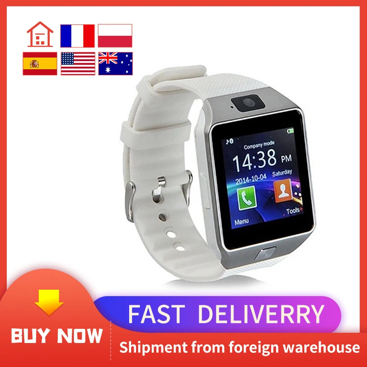 Smartwatch DZ09 Smart Watch Support TF Card SIM Camera Sport Bluetooth-compatible Wristwatch for Samsung Huawei Xiaomi Android
Smartwatch DZ09 Smart Watch Support TF Card SIM Camera Sport Bluetooth-compatible Wristwatch for Samsung Huawei Xiaomi Android