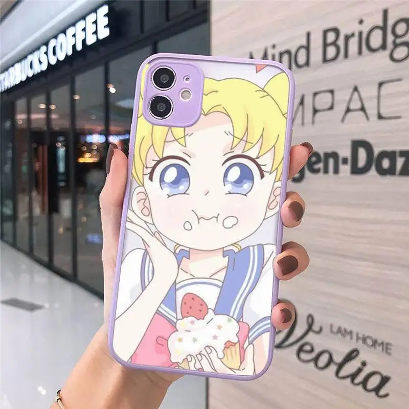 Japan Anime Sailor Moon Princess Phone Case Matte For iPhone 12 Mini 11 Pro XR XS Max 7 8 Plus X Hard PC Back Cover
Japan Anime Sailor Moon Princess Phone Case Matte For iPhone 12 Mini 11 Pro XR XS Max 7 8 Plus X Hard PC Back Cover