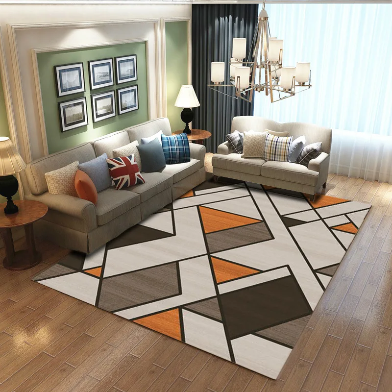 Modern Style Carpet Living Room Decoration Bedroom Bedside Coffee Table Children's Room Carpet
Modern Style Carpet Living Room Decoration Bedroom Bedside Coffee Table Children's Room Carpet