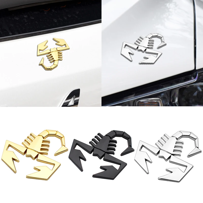 3D Car Metal Stickers Scorpion Badge Body Spider Emblem Decals for Abarth 595 Spoiler 124 500 Punto Auto Exterior Accessories
3D Car Metal Stickers Scorpion Badge Body Spider Emblem Decals for Abarth 595 Spoiler 124 500 Punto Auto Exterior Accessories