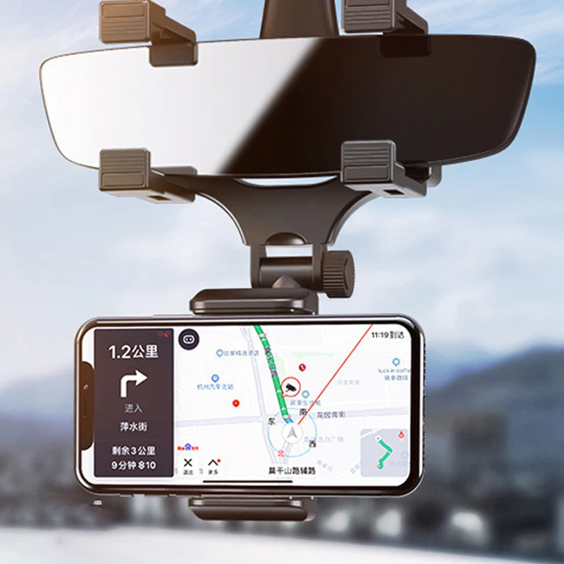 Car Phone Holder Car Bracket Bayonet Type Rearview Mirror Universal Multifunctional Navigation Support Frame
Car Phone Holder Car Bracket Bayonet Type Rearview Mirror Universal Multifunctional Navigation Support Frame