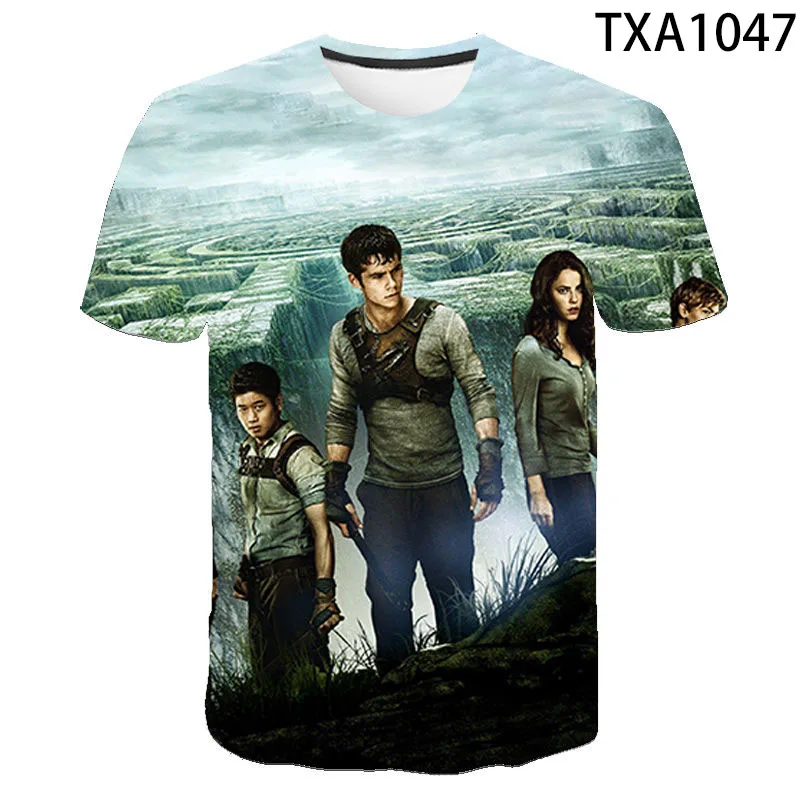 New Summer The Maze Runner 3D T Shirts Casual Men Women Children Fashion Short Sleeve Boy girl Kids Printed T-shirt Tops Tee
New Summer The Maze Runner 3D T Shirts Casual Men Women Children Fashion Short Sleeve Boy girl Kids Printed T-shirt Tops Tee