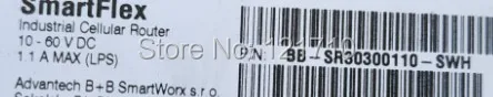 Промышленный B + B SMARTWORX SmartFlex промышленный сотовый маршрутизатор BB-SR30300110-SWH
Промышленный B + B SMARTWORX SmartFlex промышленный сотовый маршрутизатор BB-SR30300110-SWH