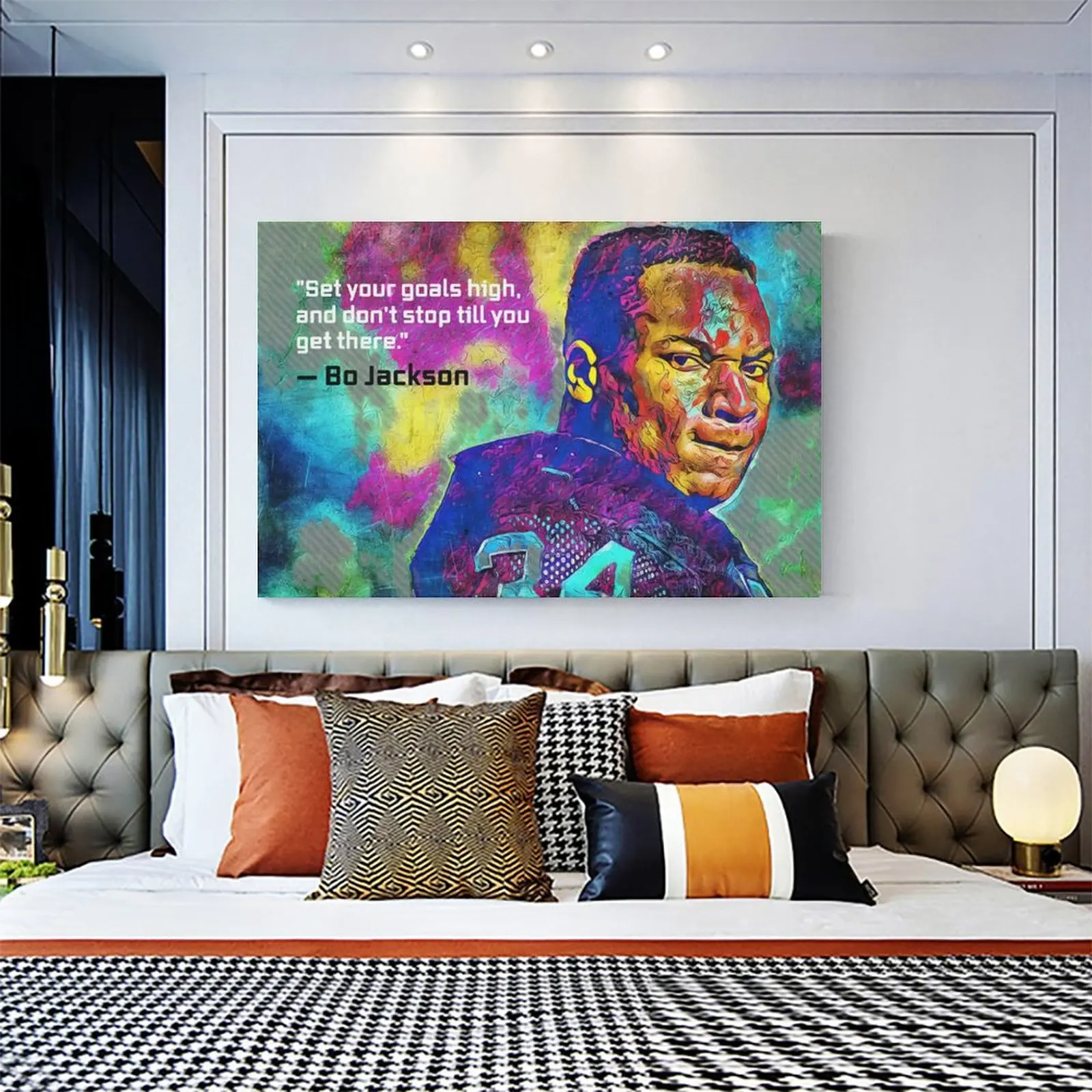 Bo Jackson Quotes Poster Poster Decorative Painting Canvas Wall Art Living Room Posters Bedroom Painting
Bo Jackson Quotes Poster Poster Decorative Painting Canvas Wall Art Living Room Posters Bedroom Painting