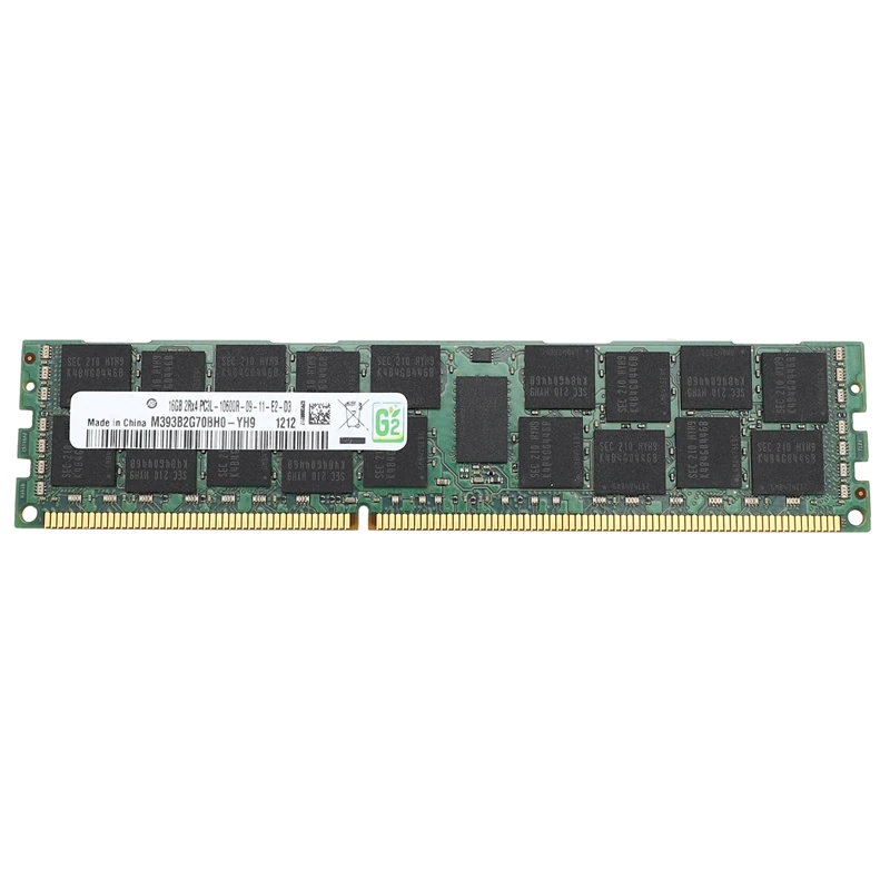 Ram Memory PC3L-10600R 1.35V DDR3 133HZ 2RX4 REG Ecc RAM for Server Workstation(16GB) 
Ram Memory PC3L-10600R 1.35V DDR3 133HZ 2RX4 REG Ecc RAM for Server Workstation(16GB)