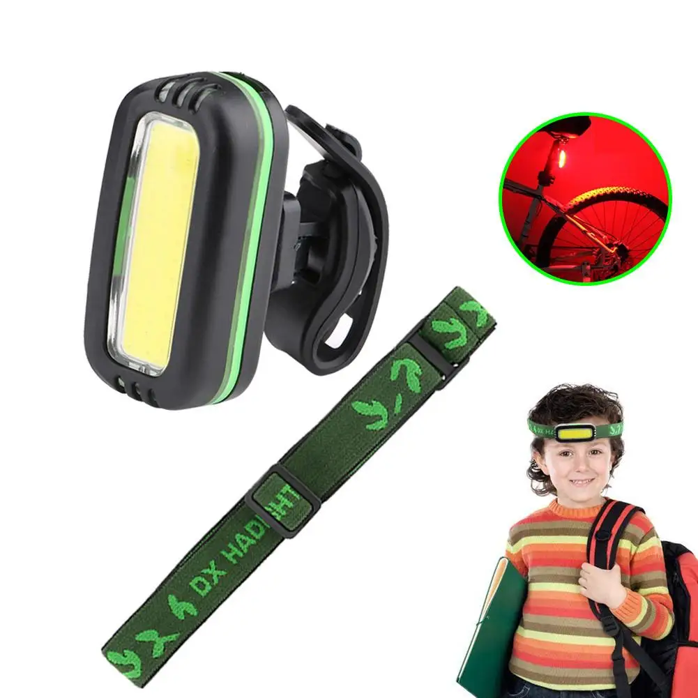 COB LED Bike Light 2 In 1 Tail Light 7 Lighting Modes 90 Degree Rotating Head Night Riding Lights For Night Riding Camping
COB LED Bike Light 2 In 1 Tail Light 7 Lighting Modes 90 Degree Rotating Head Night Riding Lights For Night Riding Camping