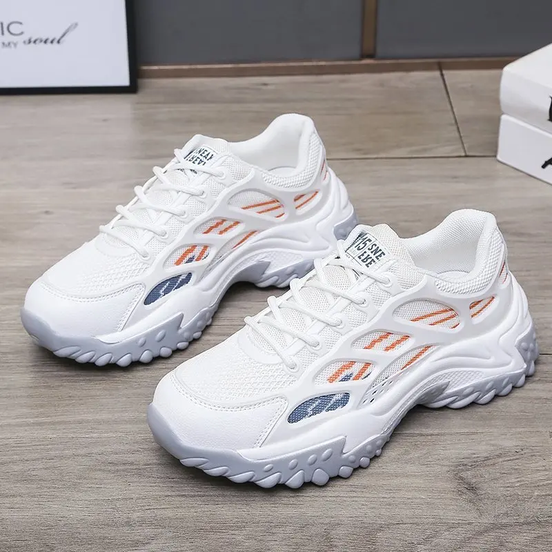 Women Platform Sneakers,Lace Up Thick Sole Shoes,Tennis Shoe,Running Shoes,Size 35-40
Women Platform Sneakers,Lace Up Thick Sole Shoes,Tennis Shoe,Running Shoes,Size 35-40