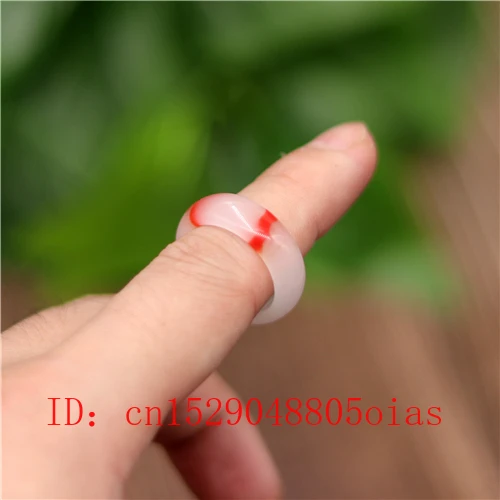 Natural Red White Hetian Jade Ring Chinese Jadeite Amulet Fashion Charm Jewelry Hand Carved Crafts Gifts for Women Men
Natural Red White Hetian Jade Ring Chinese Jadeite Amulet Fashion Charm Jewelry Hand Carved Crafts Gifts for Women Men