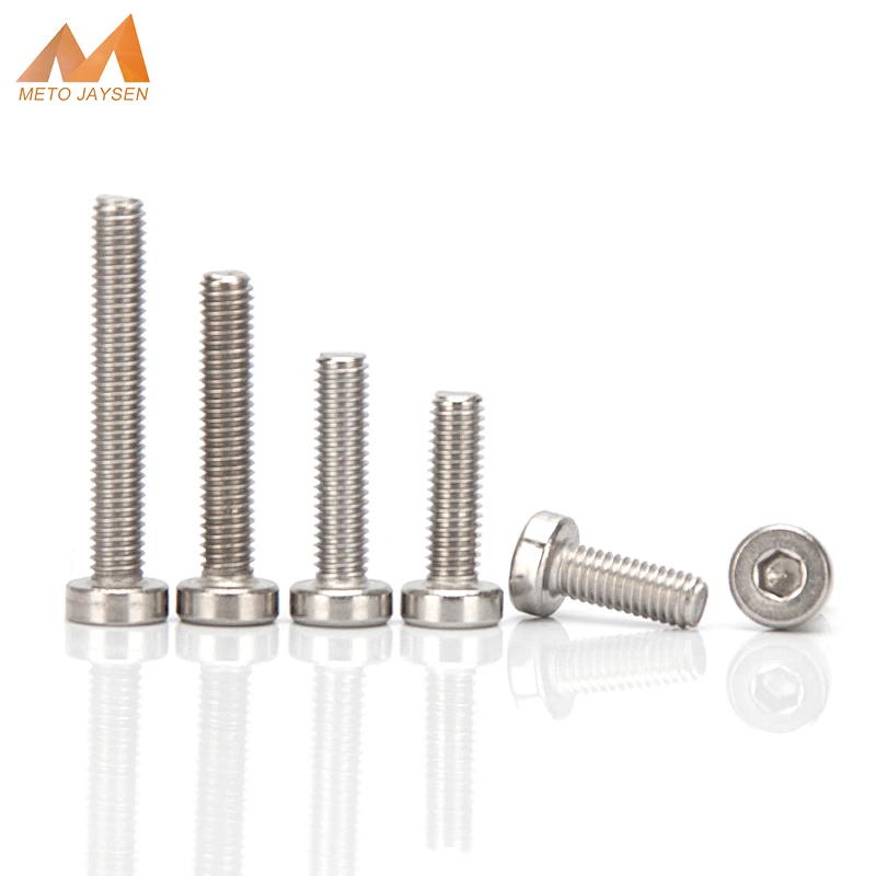 Болты из нержавеющей стали 304 с шестигранным отверстием, болты с тонкой головкой M5 M6, болты с твердым креплением, длина 6 мм-60 мм
Болты из нержавеющей стали 304 с шестигранным отверстием, болты с тонкой головкой M5 M6, болты с твердым креплением, длина 6 мм-60 мм